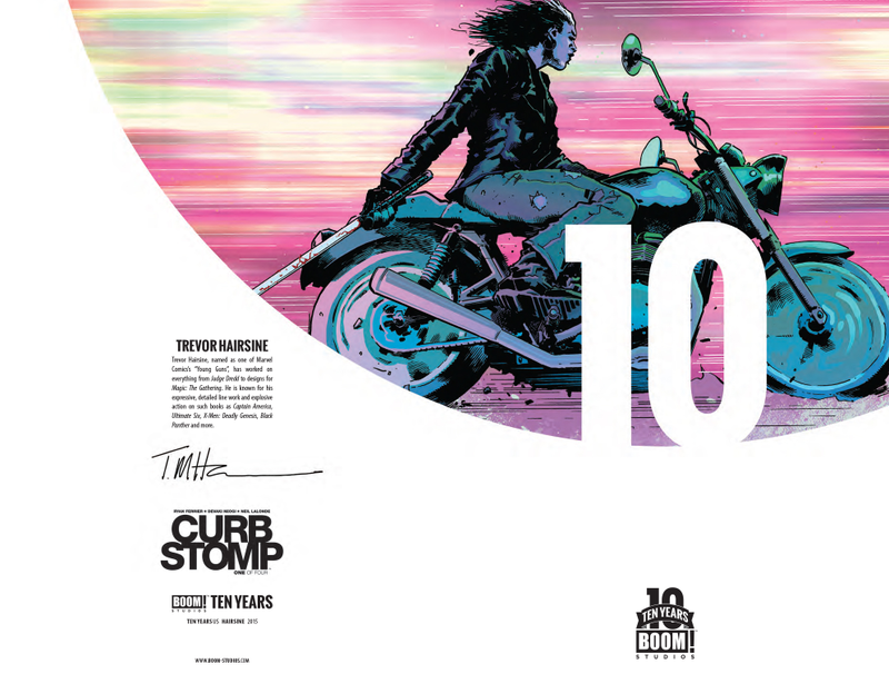 Variant cover by Trevor Hairsine and Jordan Boyd